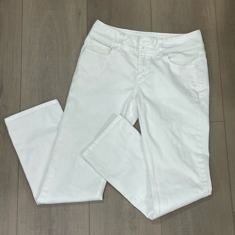 💙 2 for $12 Vintage London Jean by Victoria’s Secret boot cut pants white 8